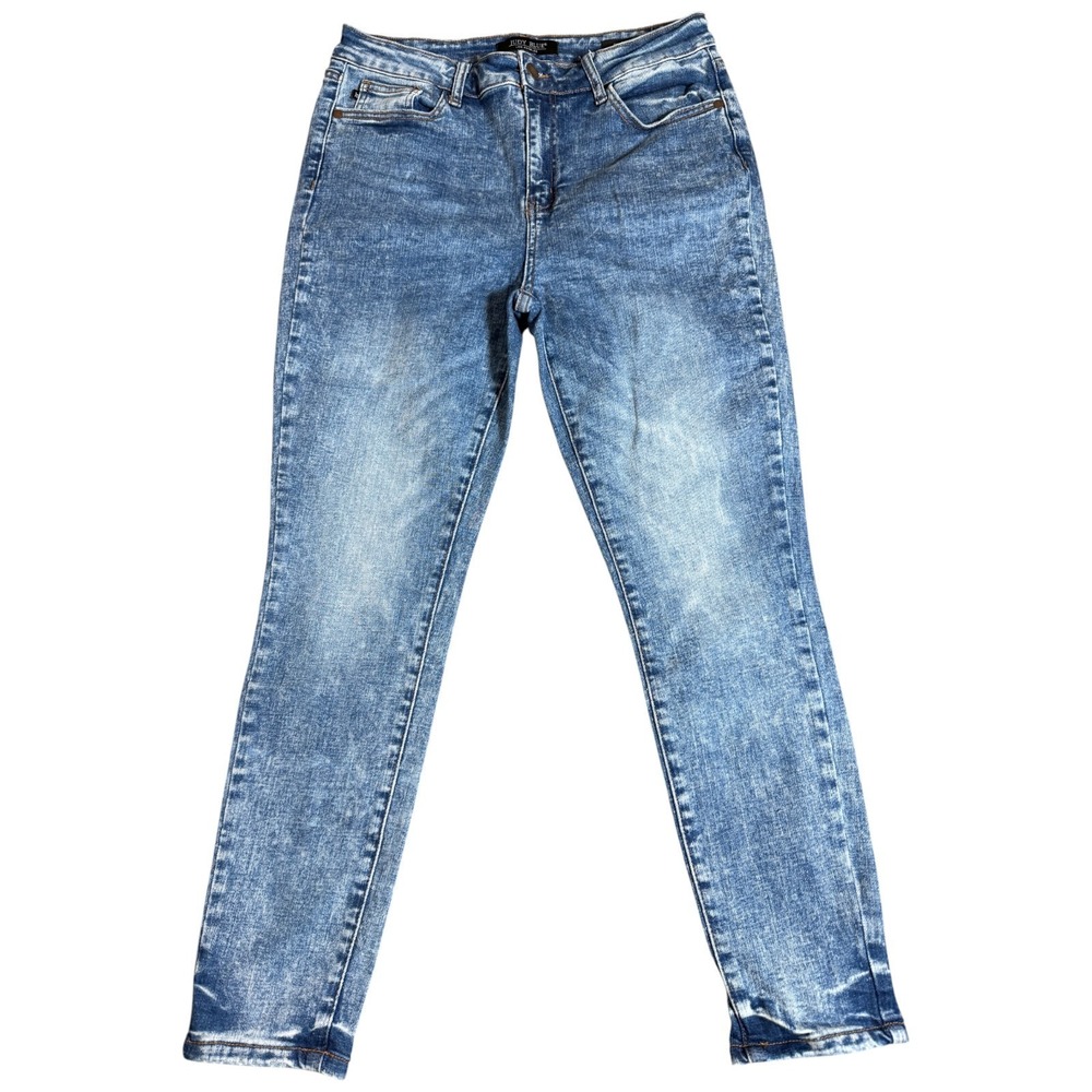 Judy‎ Blue Los Angeles Skinny Fit Jeans Womens 13/31 Blue Denim Medium Wash